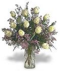 Long Stem White Roses