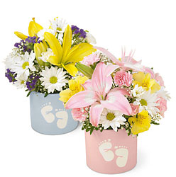 Sweet Dreams Footprints Bouquet
