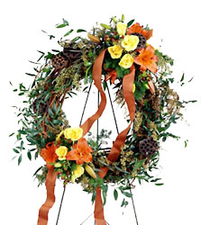 FTD Flourishing Garden Wreath